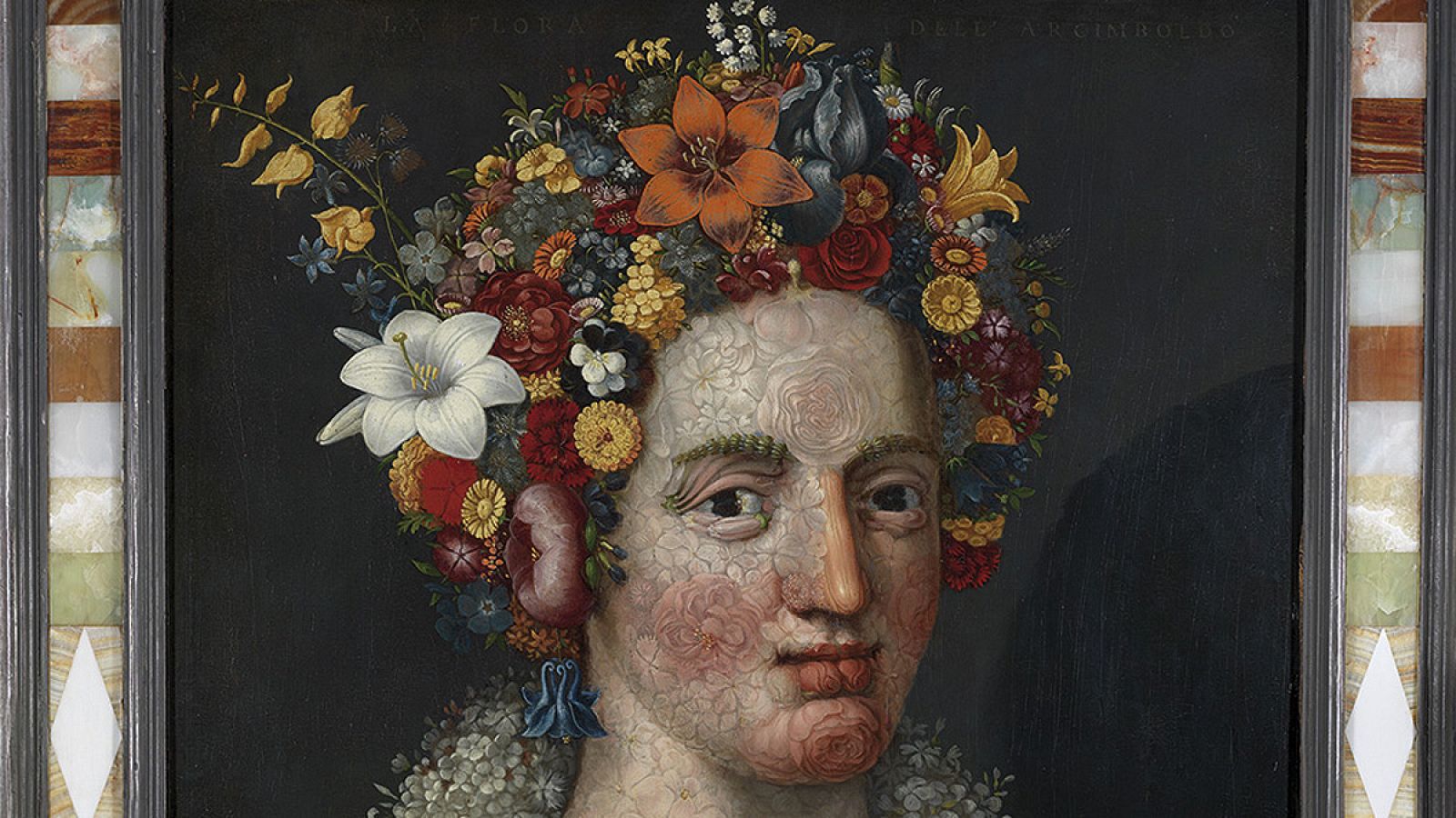 En la imagen 'Flora', 1589, de Giuseppe Arcimboldo.