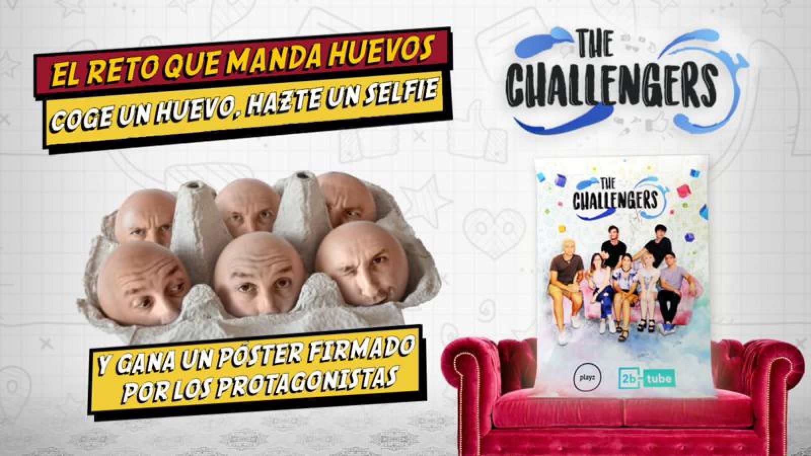  El reto de los huevos, el segundo concurso de 'The Challengers'
