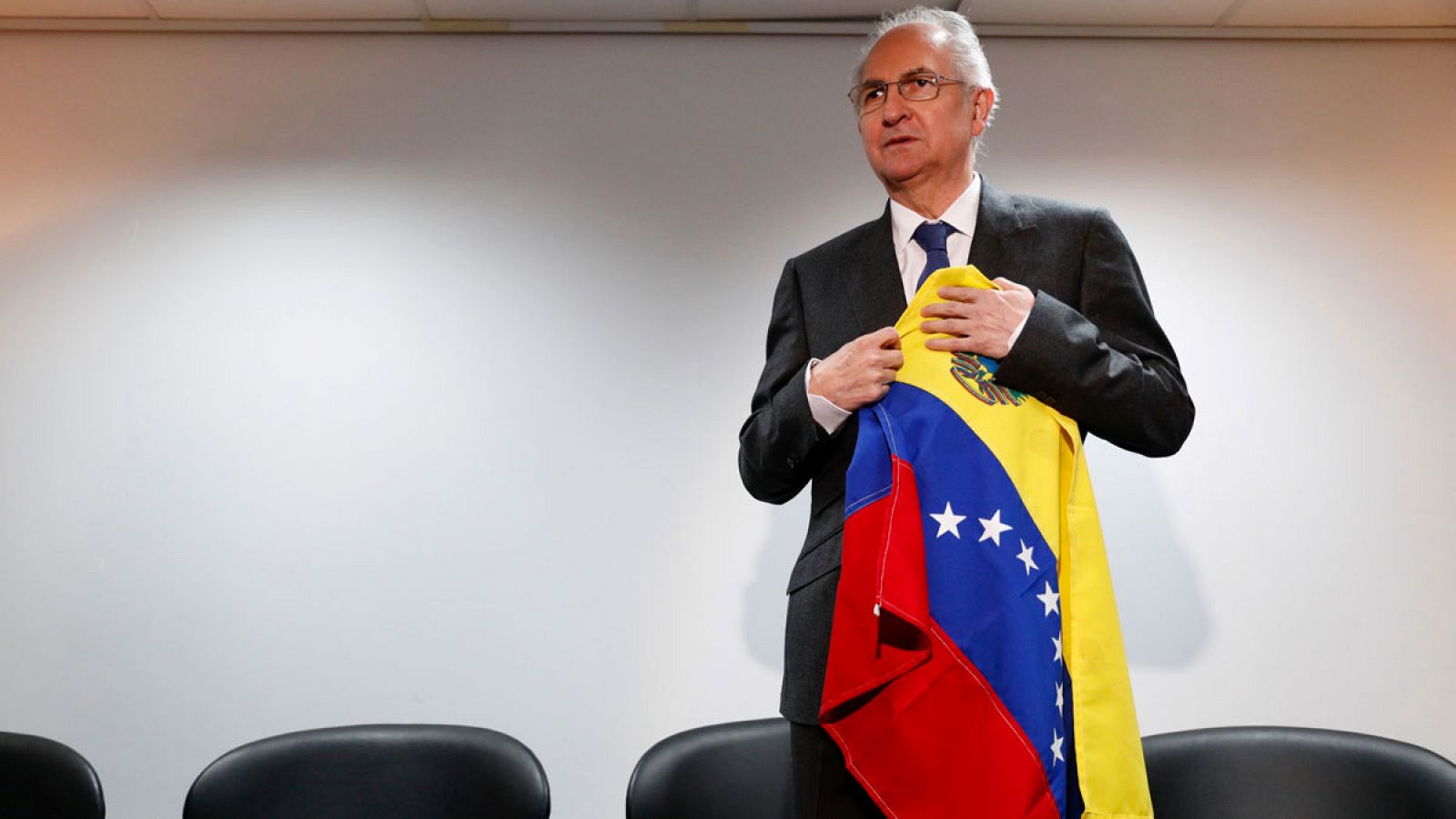 El exalcalde de Caracas, Antonio Ledezma