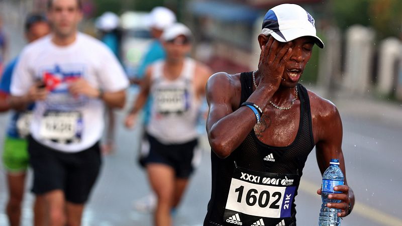 Maratón en La Habana, el pasado domingo 19 de noviembre