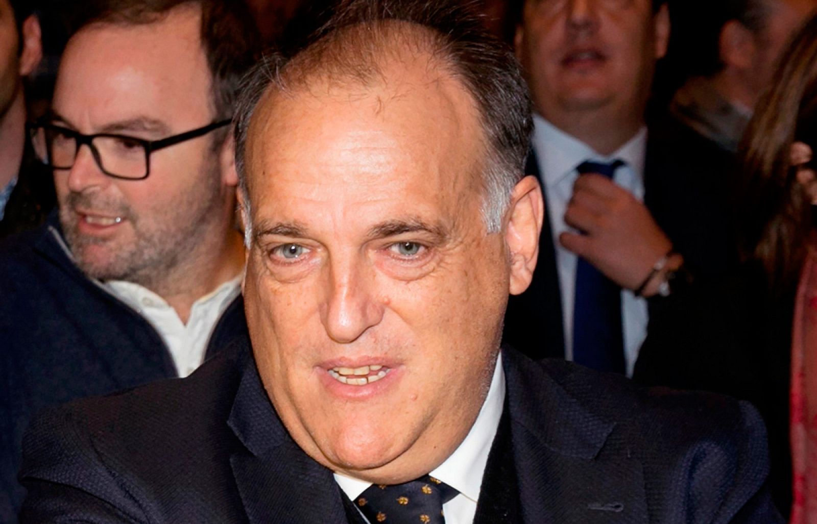 El presidente de la LaLiga, Javier Tebas.