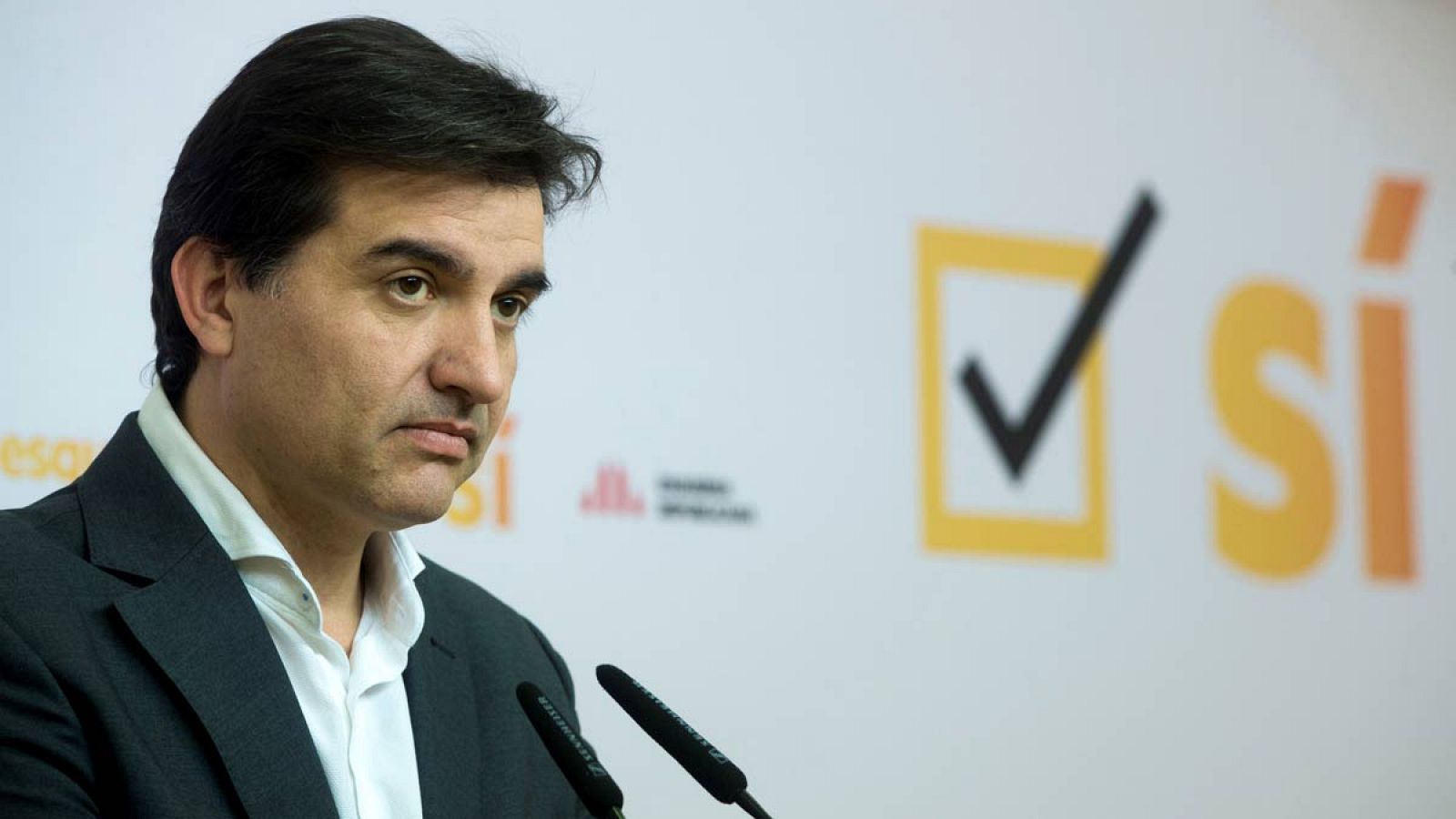 El portavoz y jefe de campaña de ERC, Sergi Sabrià