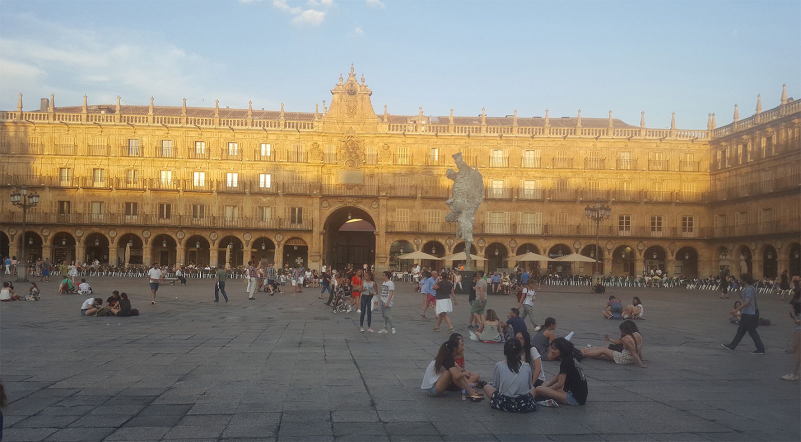 La Plaza Mayor es una de las "postales" más reconocibles de Salamanca