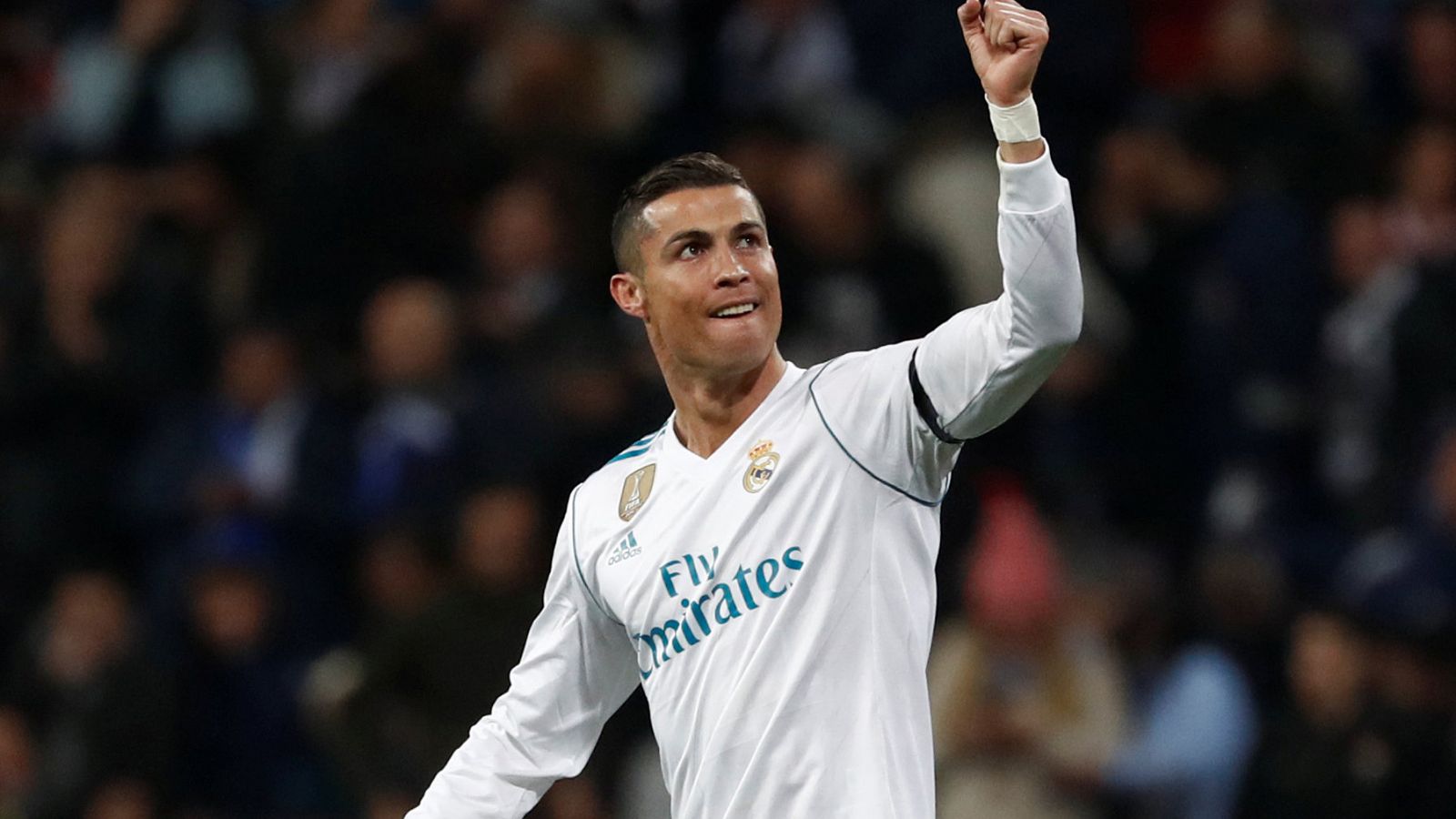 Cristiano Ronaldo celebra su gol contra el Borussia Dortmund.