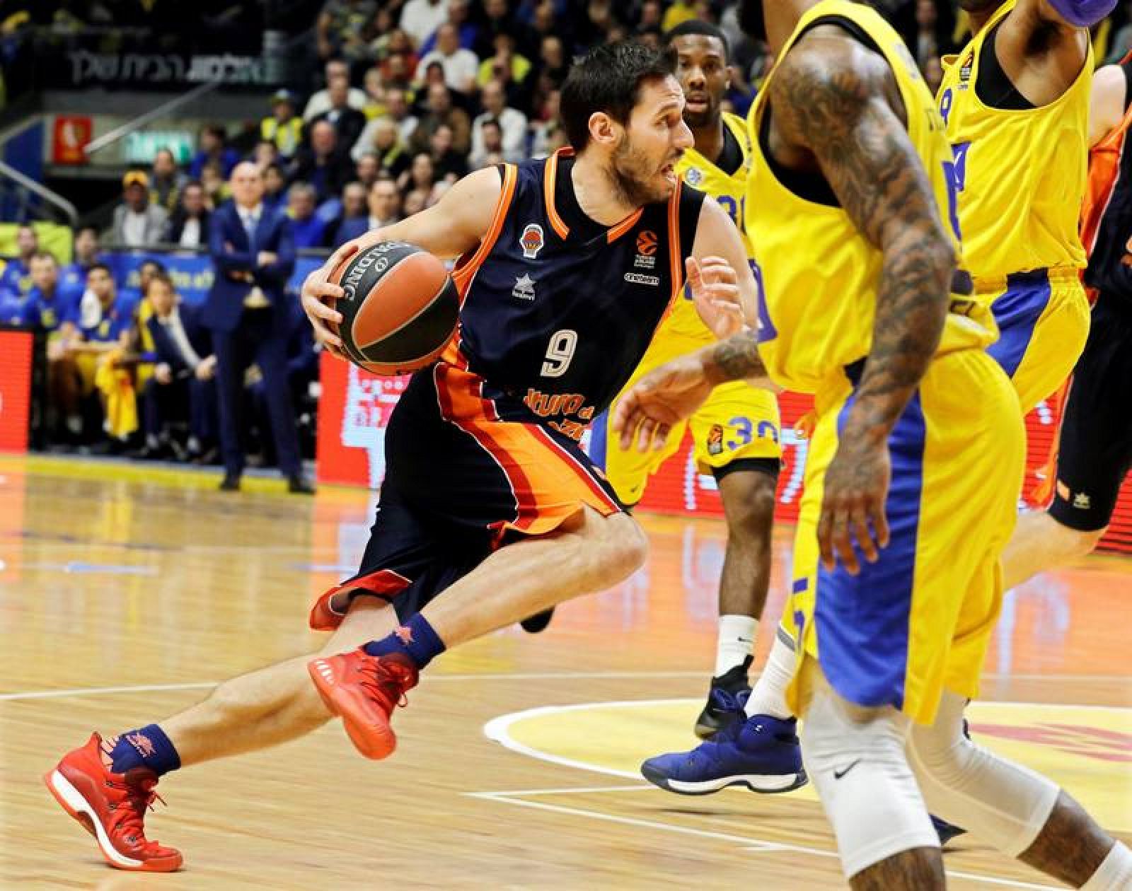 IMagen del Maccabi Fox Tel Aviv - Valencia Basket
