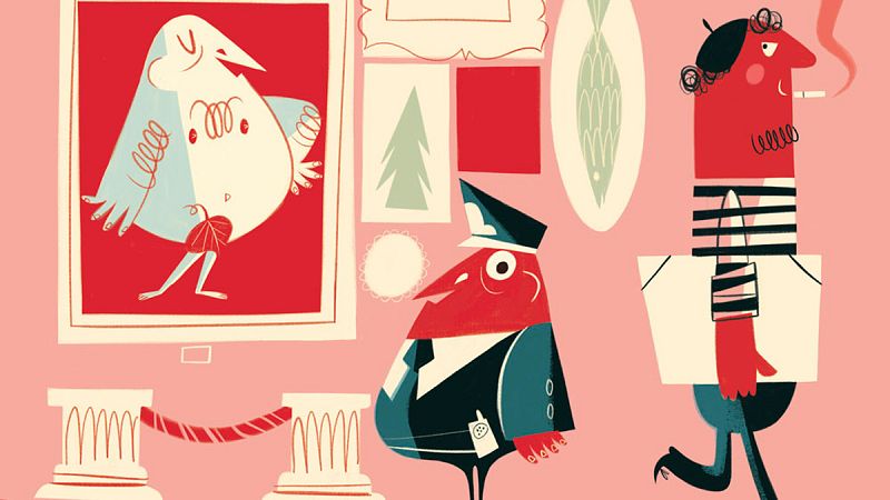 Fragmento del cartel de Ilustrísima 2017, de María Laura Brenlla