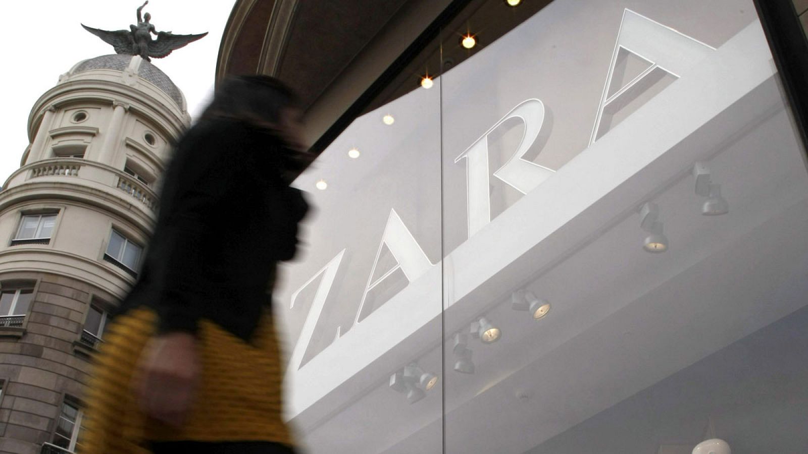 Tienda de Zara en el centro de La Coruña