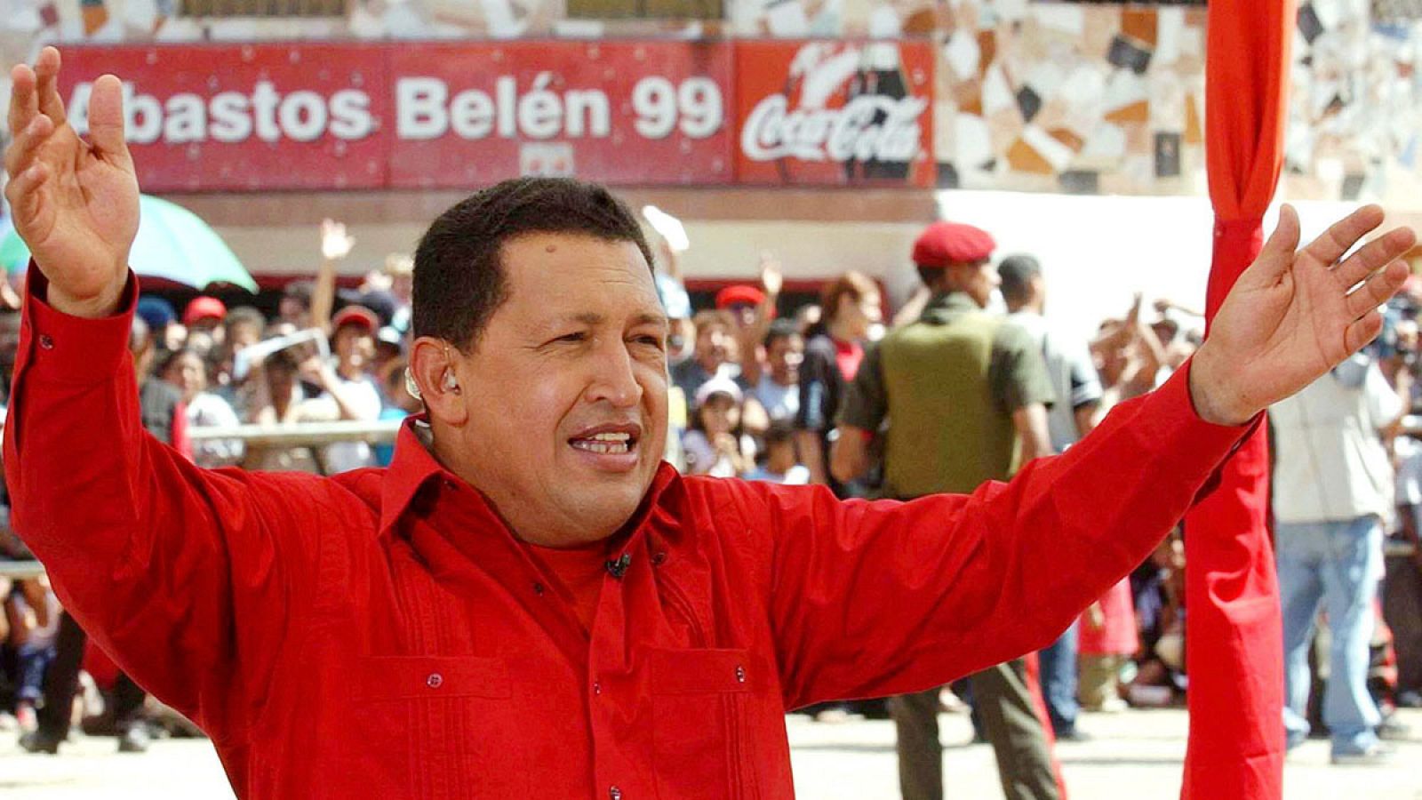 Fotografía de archivo del expresidente venezolano, Hugo Chávez