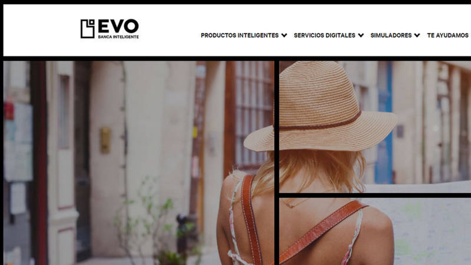 Página web de Evo Banco