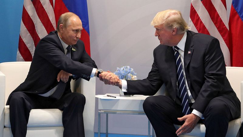 El primer encuentro entre Trump y Putin, en la cumbre del G-20 el pasado 7 de julio