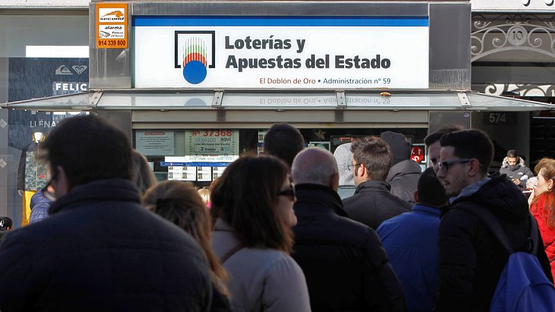 Colas en las administraciones de Lotería a dos días del sorteo