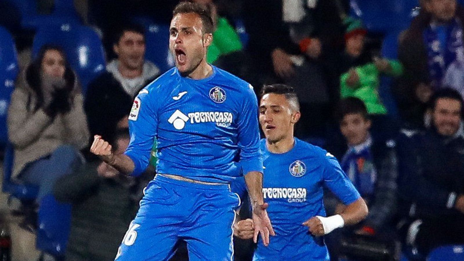 El Getafe vence a Las Palmas por 2-0