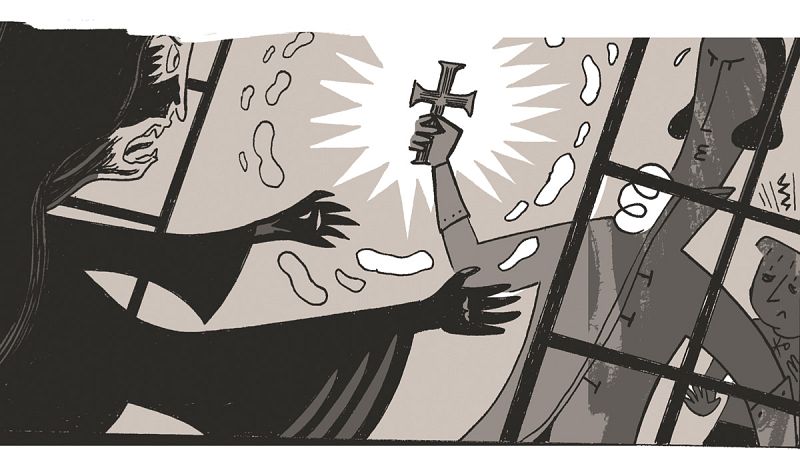 Viñeta de 'Yo fuí guía en el infierno'