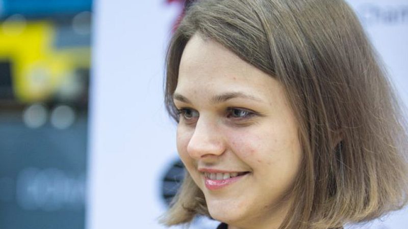 La ucraniana Anna Muzychuk, en su perfil de Facebook.