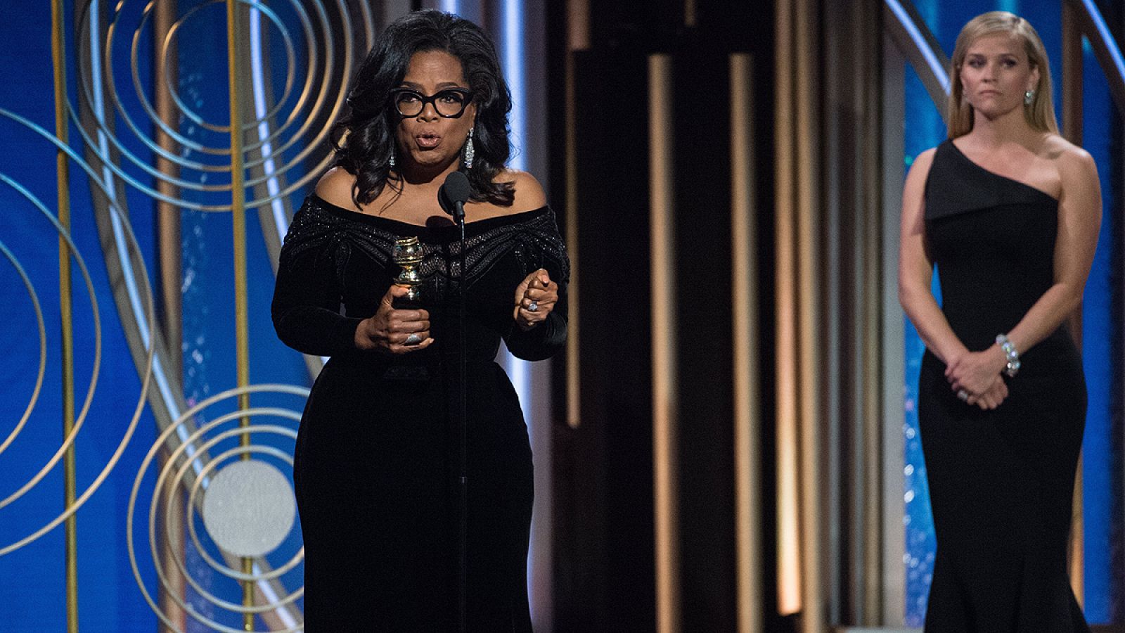Oprah Winfrey fue una de las más contundentes contra el machismo en su discurso