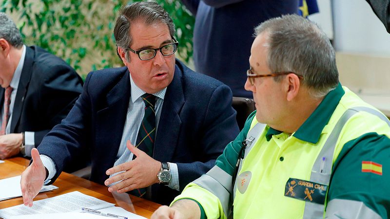 El director general de Tráfico, Gregorio Serrano, en la reunión del Comité de Seguridad Vial