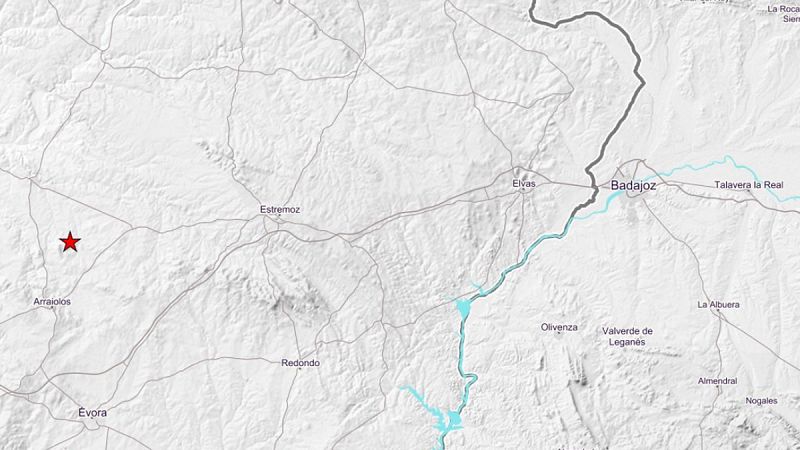 El temblor ha tenido su epicentro en la localidad alentejana de Arriolos.