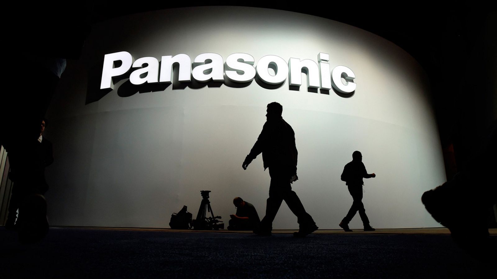 Logo de Panasonic en la feria CES de novedades tecnológicas, en Las Vegas, Nevada.