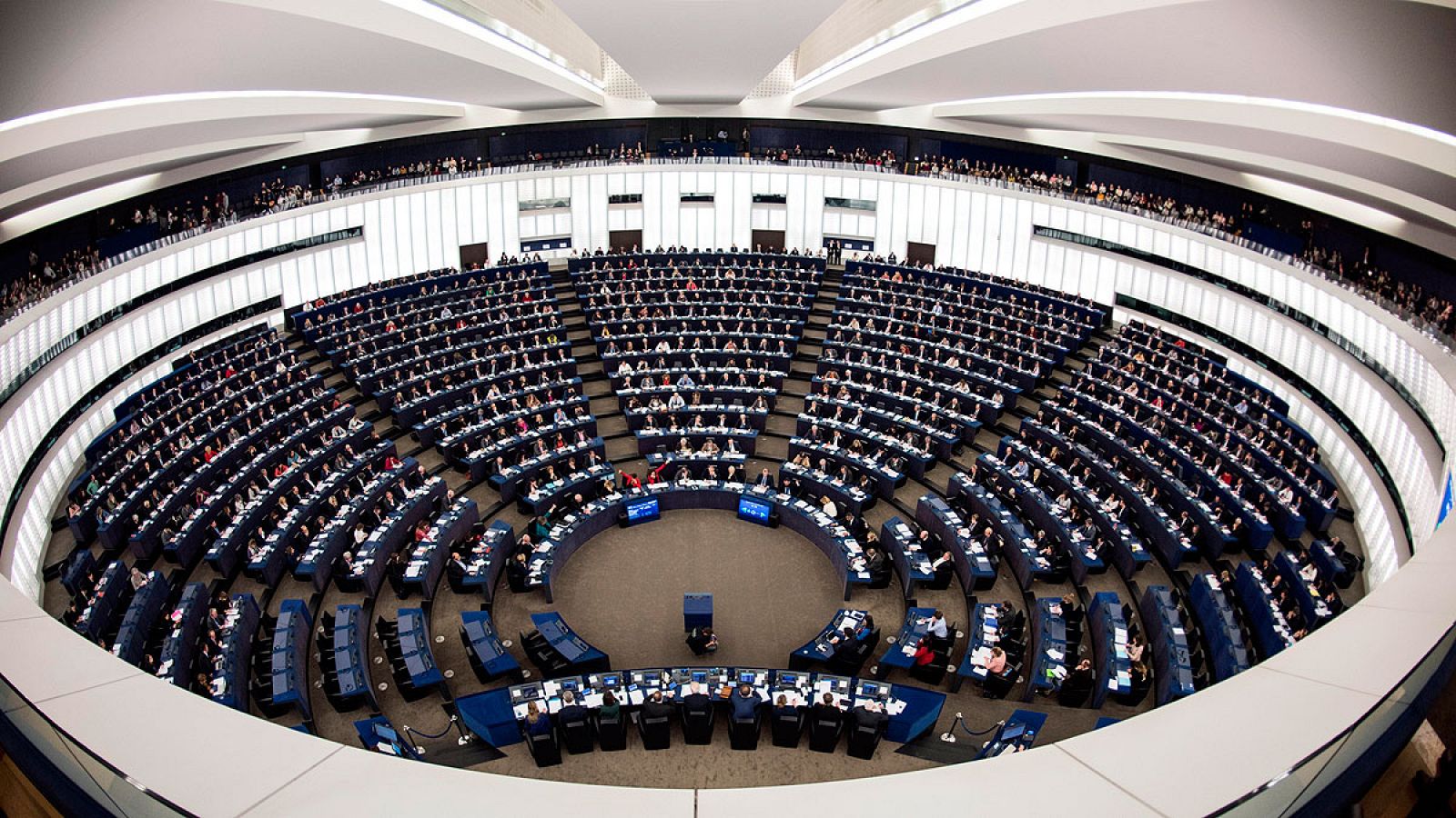 Imagen del Parlamento Europeo durante una sesión plenaria