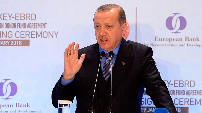 El presidente turco, Recep Tayyip Erdogan