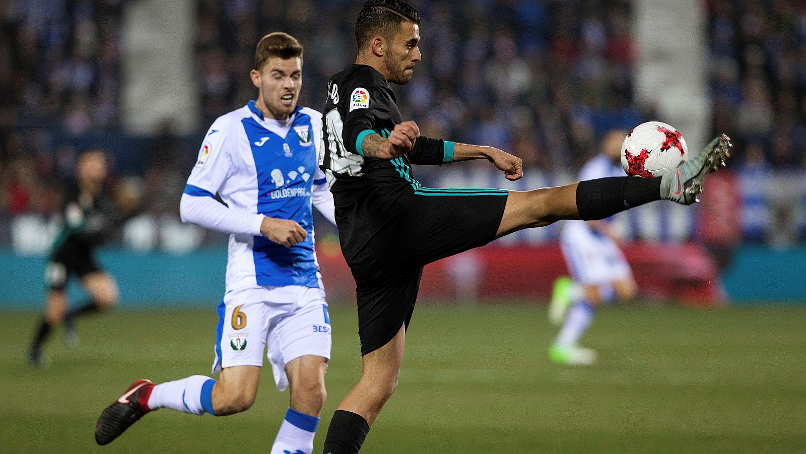 Ceballos, en el partido de Copa contra el Leganés.