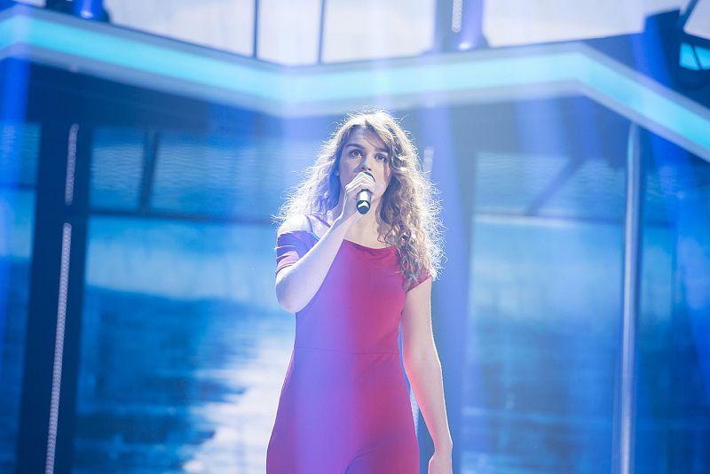 Amaia en la gala 12 de Operación Triunfo