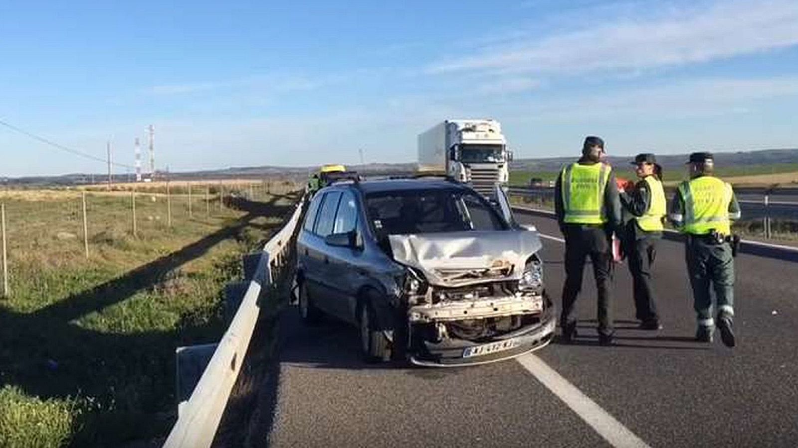 Un guardia civil mató a un marroquí disparándole 14 veces tras echarle de la carretera