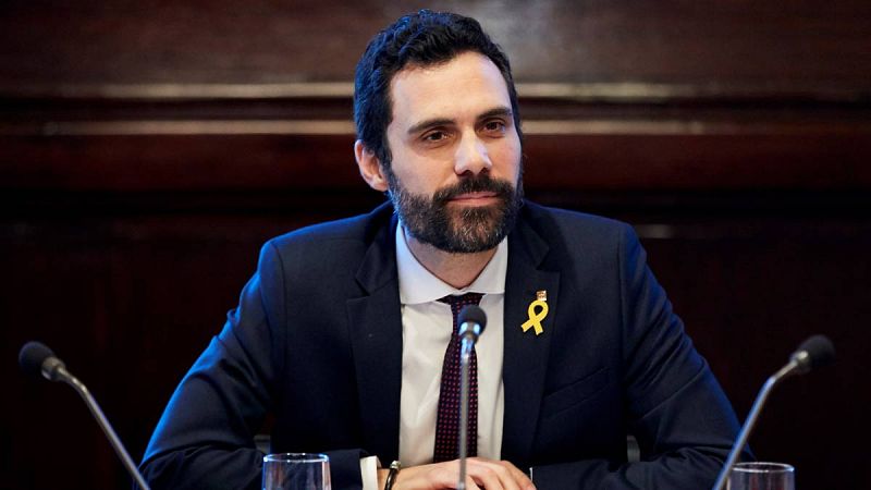 Roger Torrent, presidente del Parlament de Cataluña.
