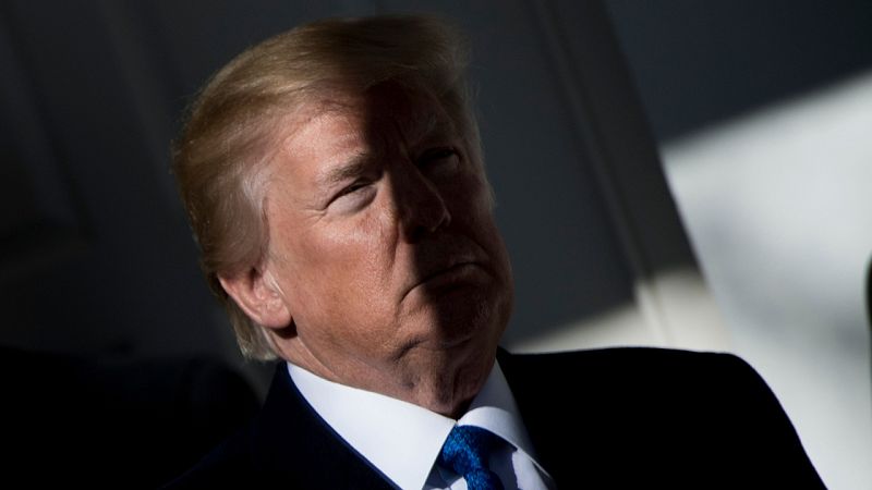 Fotografía de Donald Trump en la Casa Blanca el pasado 19 de enero