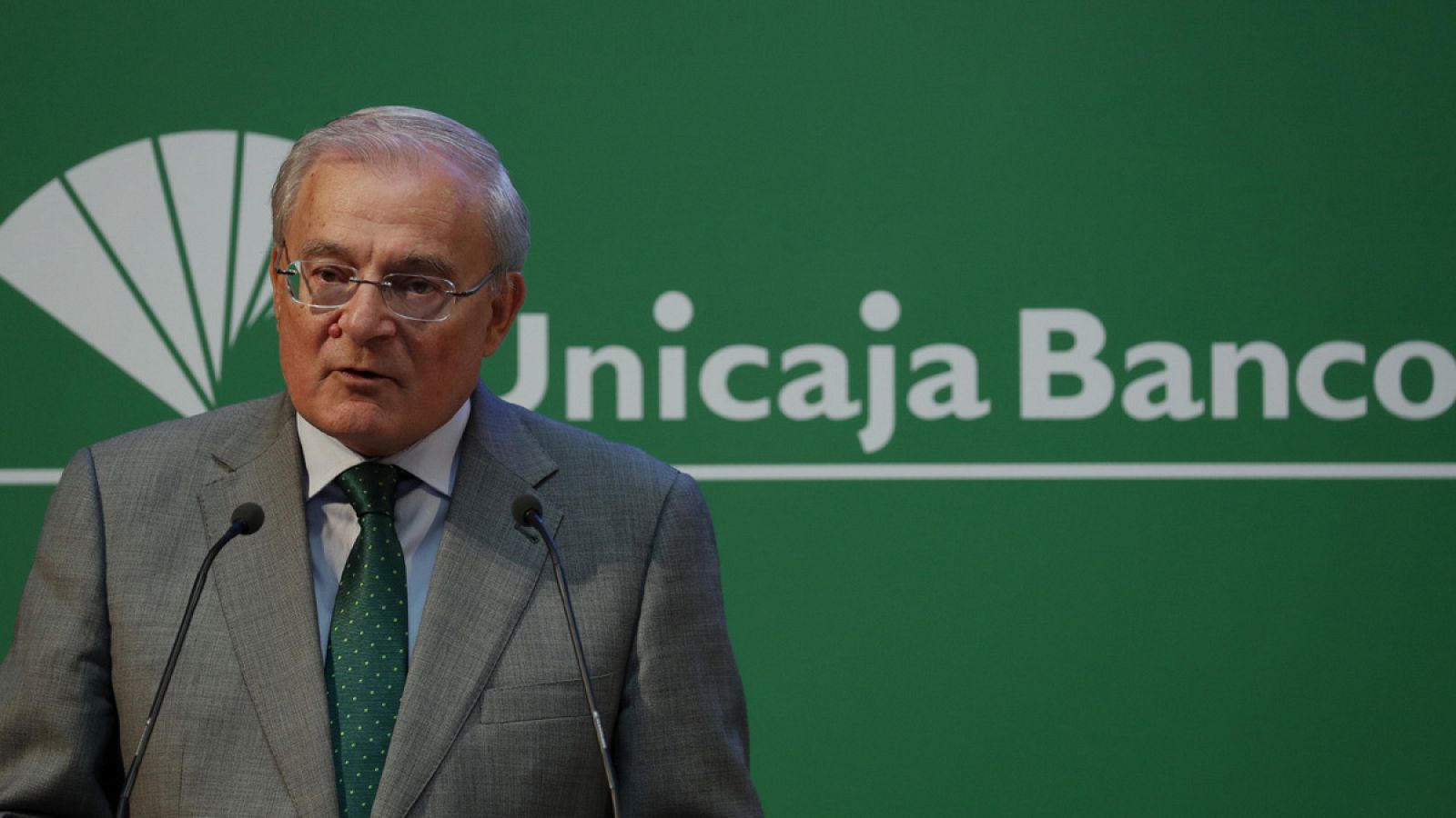 El presidente de Unicaja Banco, Manuel Azuaga