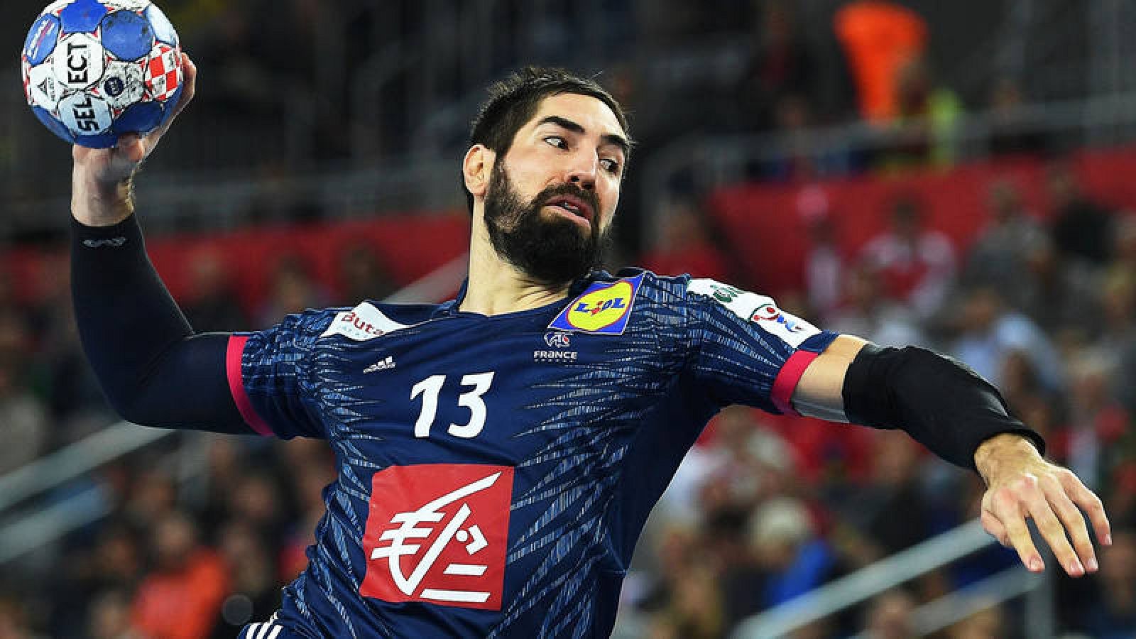 Nikola Karabatic, en el partido por el bronce ante Dinamarca.
