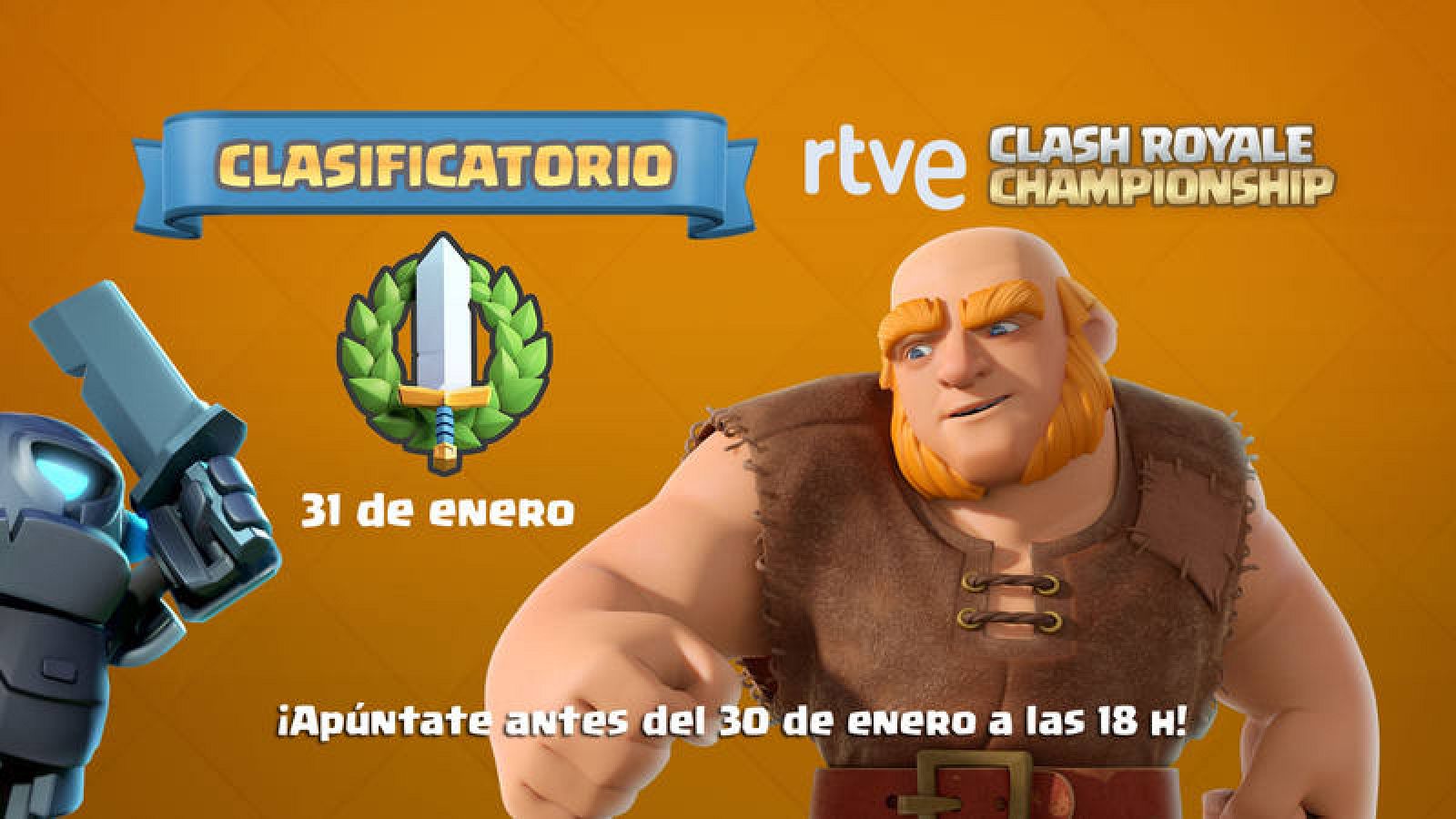¡Inscríbete en el segundo clasificatorio de RTVE Clash Royale Championship! 