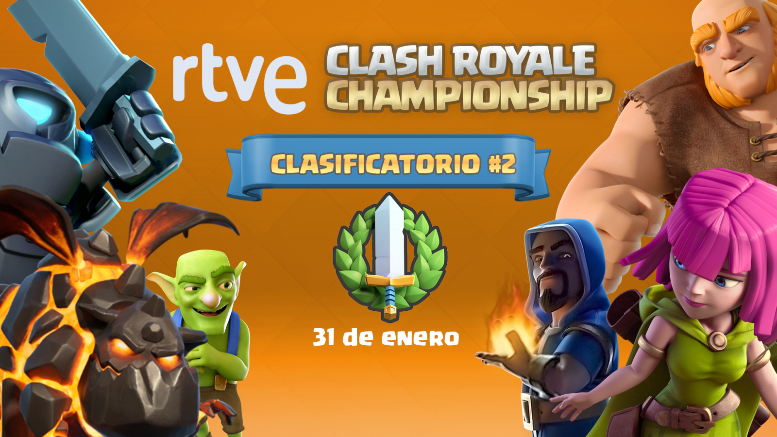 La liga RTVE Clash Royale Championship celebra su segundo clasificatorio