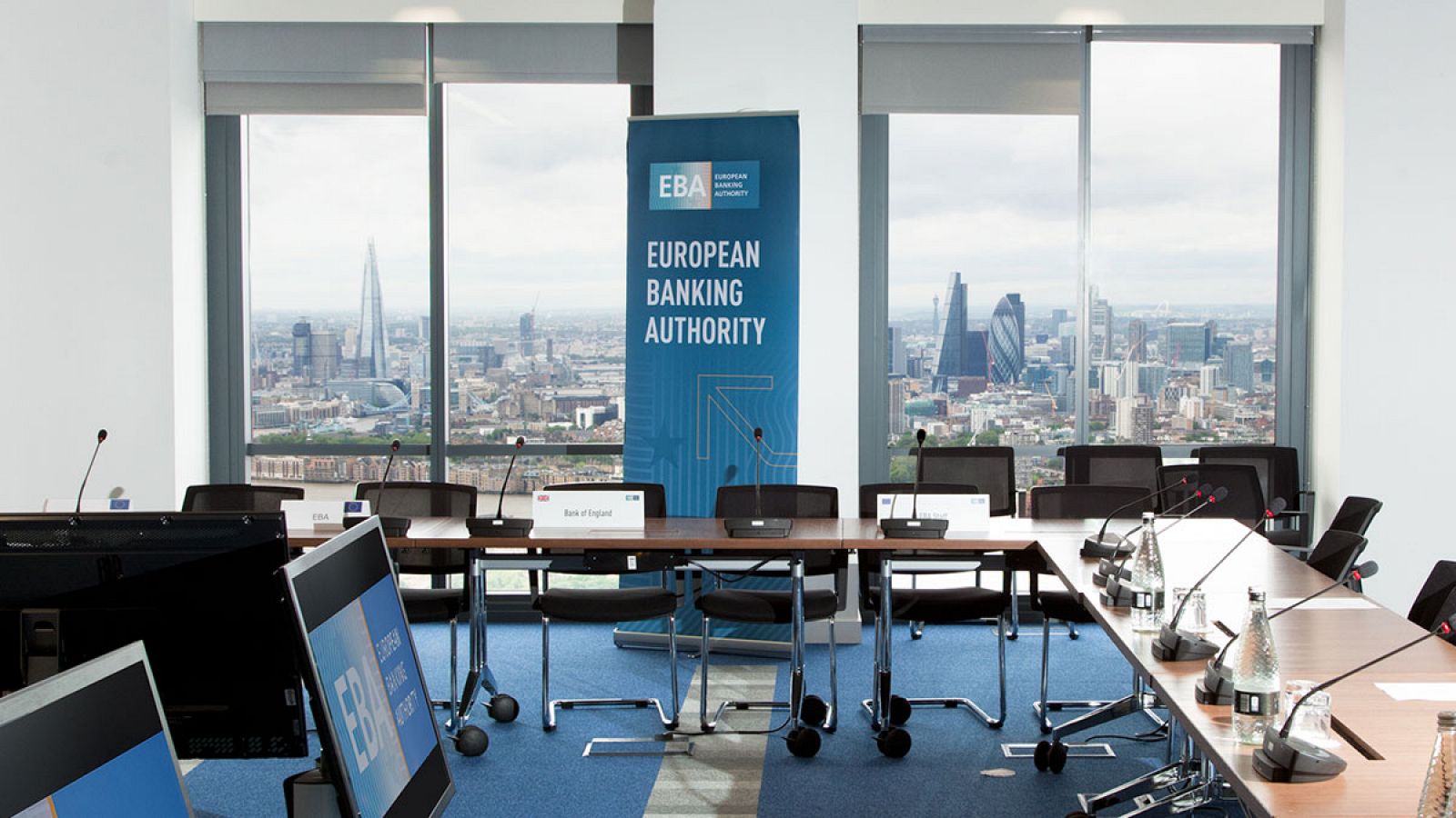 Sala de reuniones de la Autoridad Bancaria Europea