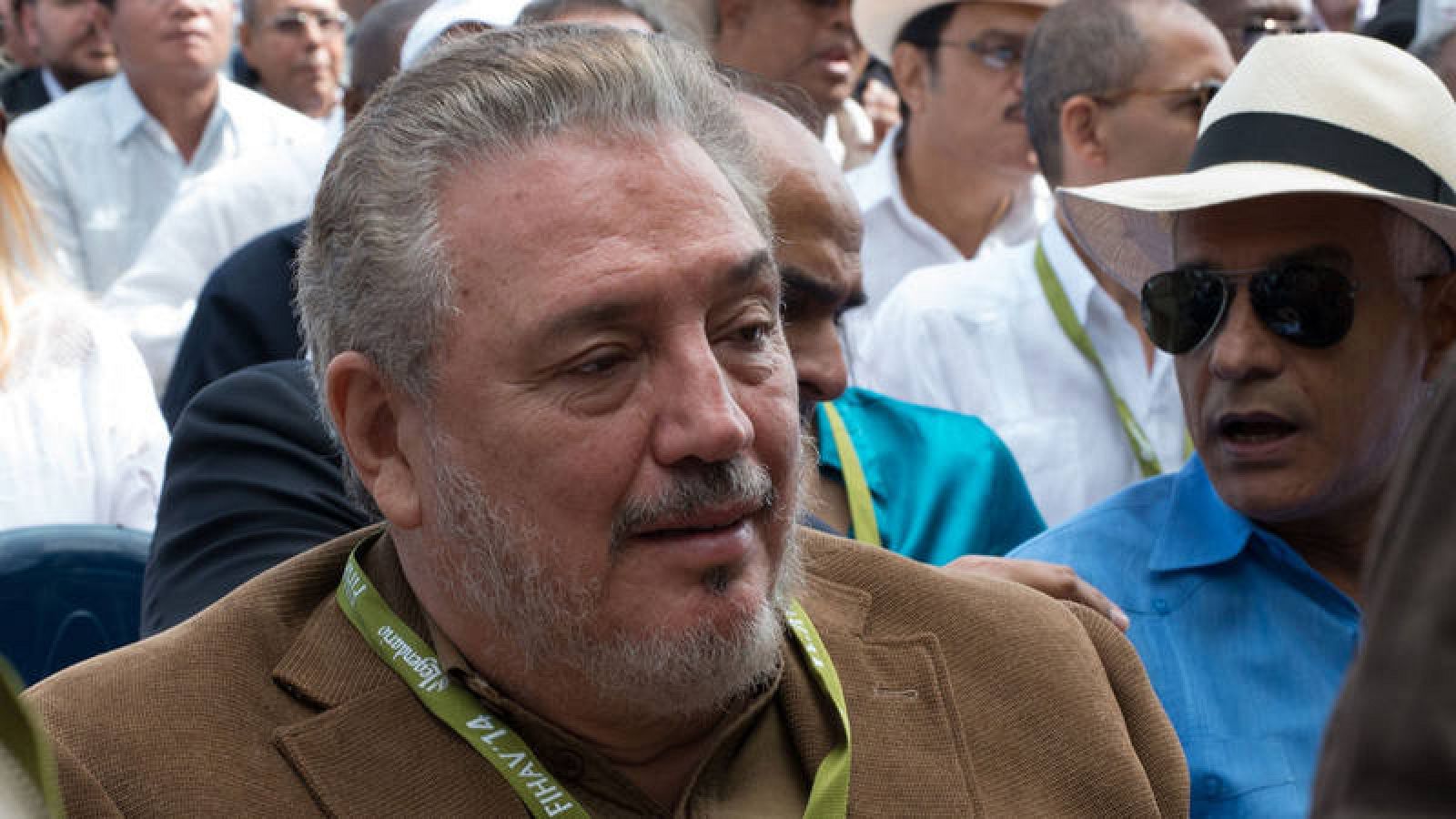 Fidel Castro Diaz-Balart durante un acto en noviembre de 2014. 