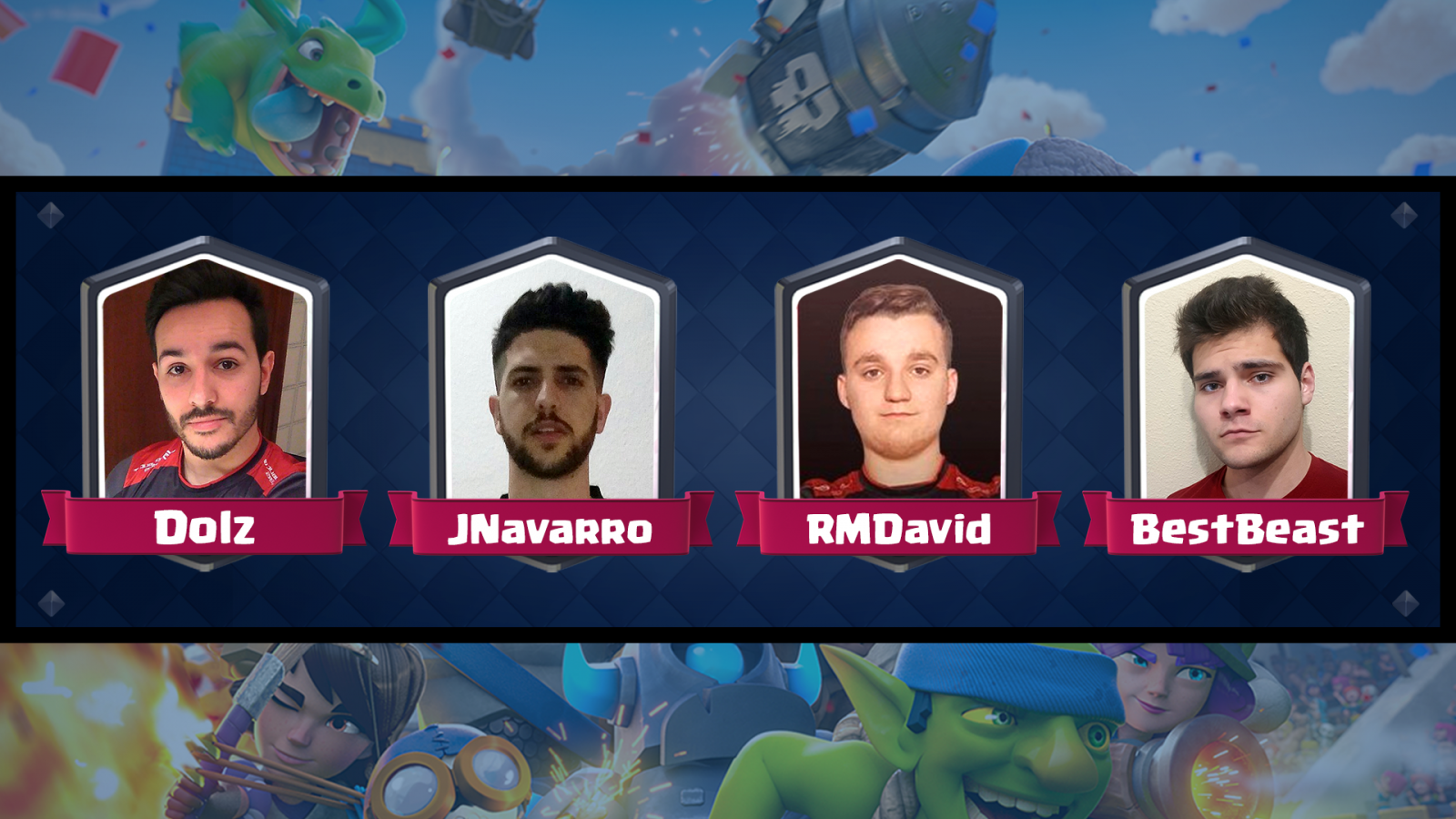 Clash Royale Te presentamos a los ganadores del primer clasificatorio