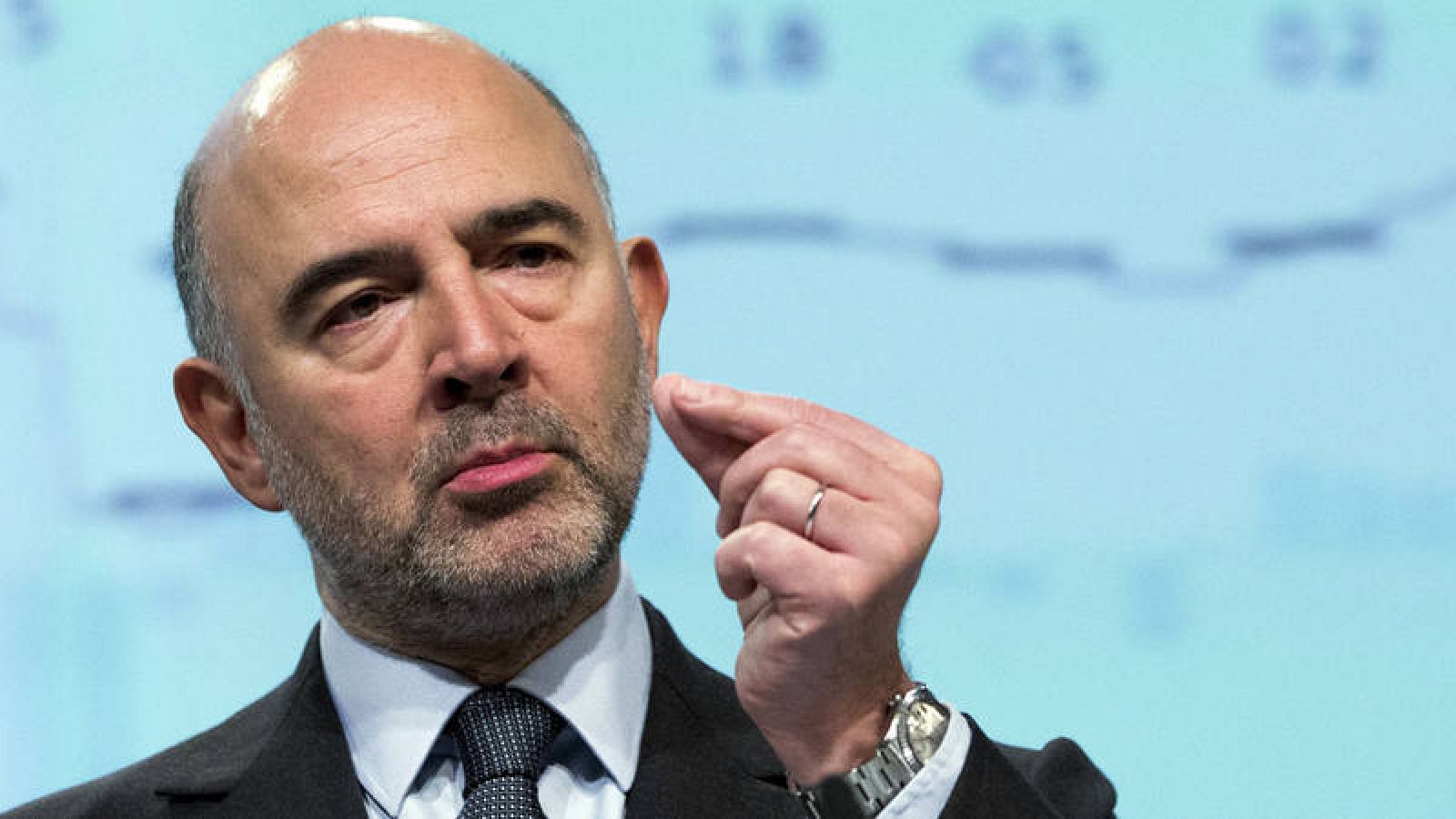 El comisario de Asuntos Económicos y Monetarios, Pierre Moscovici 