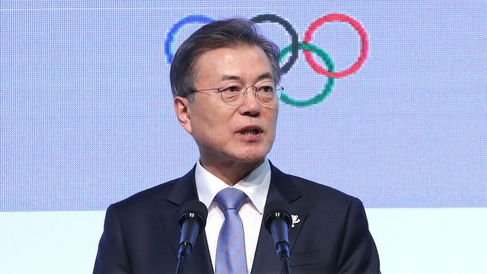 El presidente de Corea del Sur, Moon Jae-in