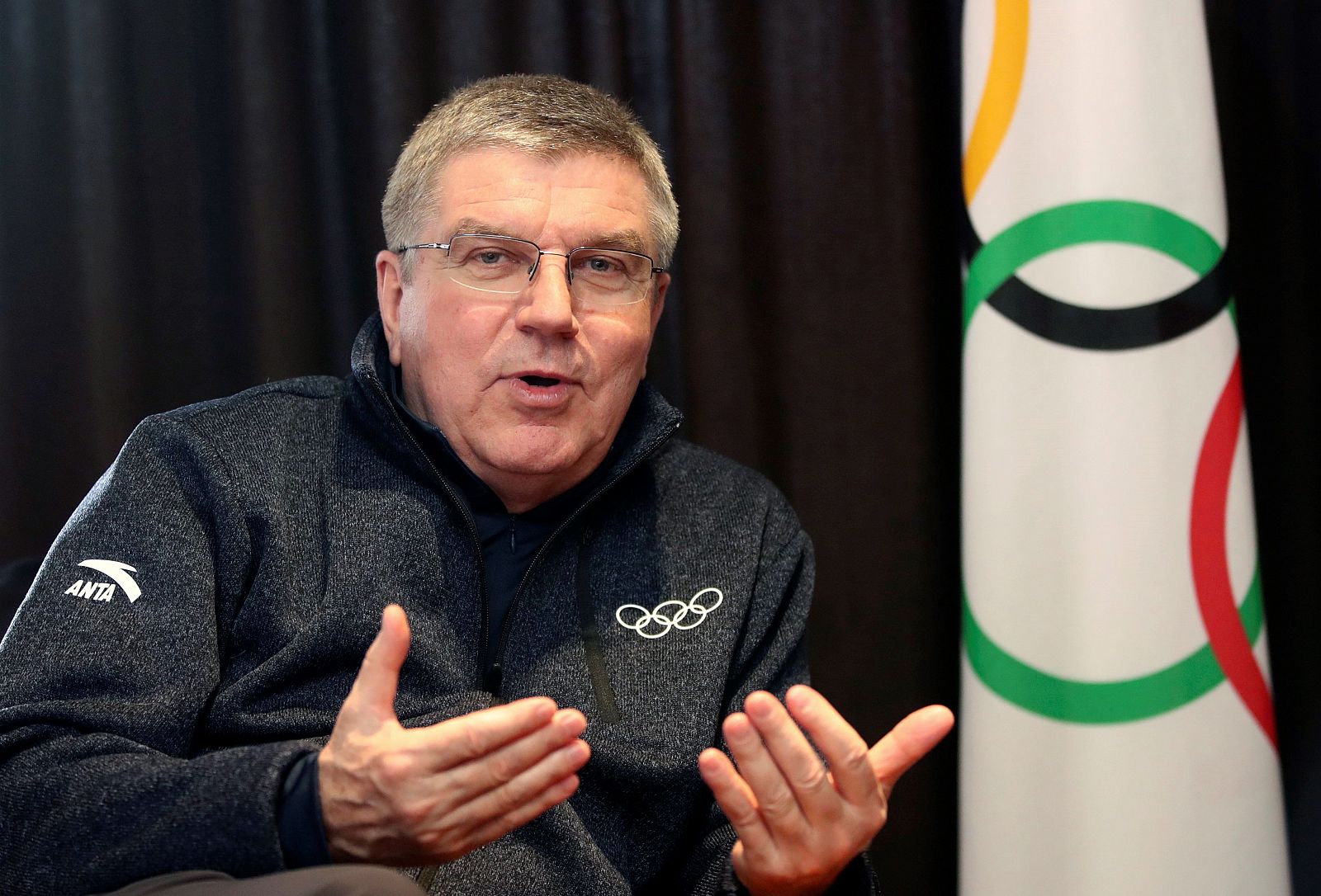 Entrevista a Bach en PyeongChang