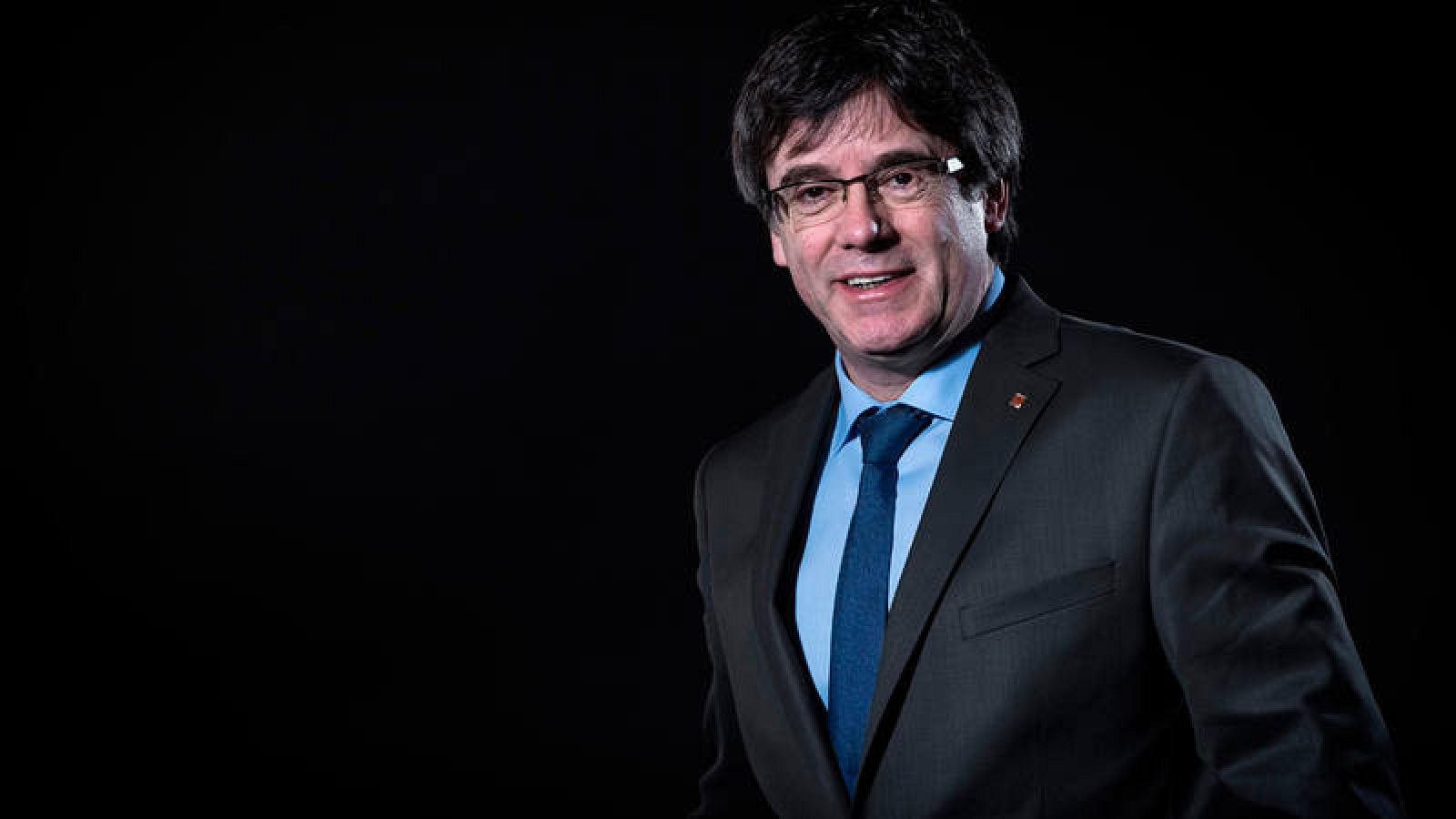 Carles Puigdemont, en una sesión de fotos en Bruselas