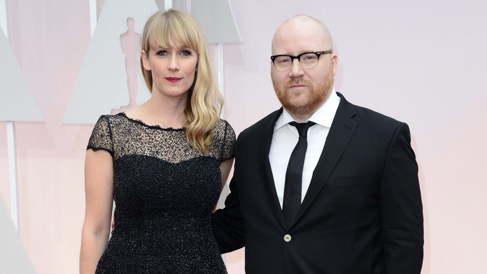 Jóhann Jóhannsson a su llegada a la 87 edición de los Oscar (22/02/2015)