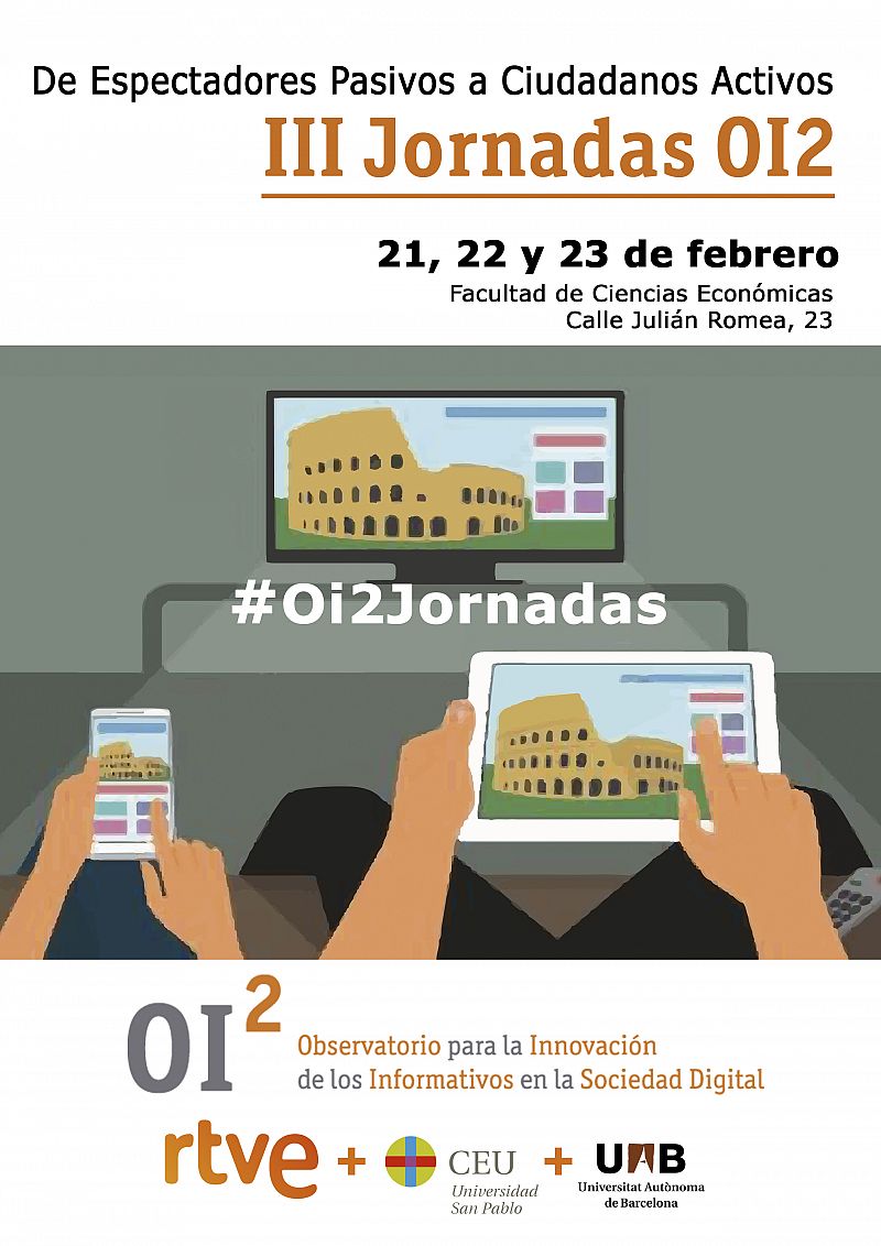 Cartel, III Jornadas Oi2