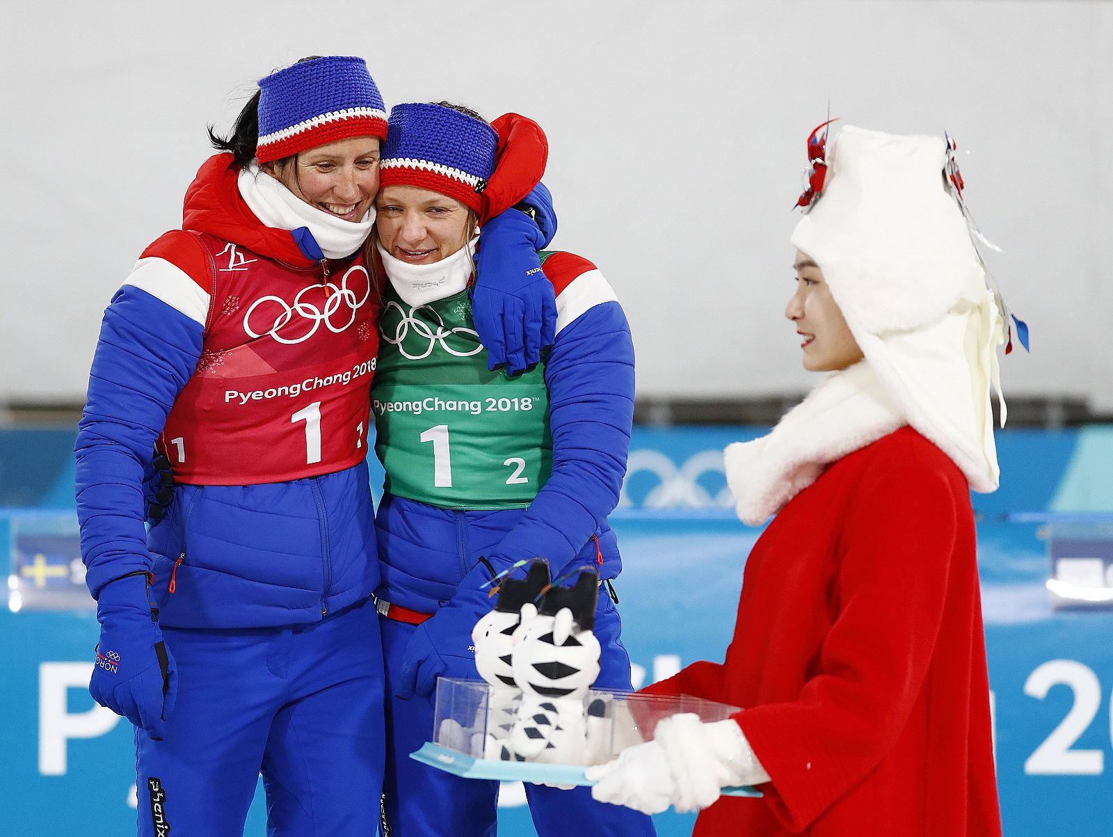 Marit Bjoergen es al atleta de invierno con más medallas en la historia de los Juegos.