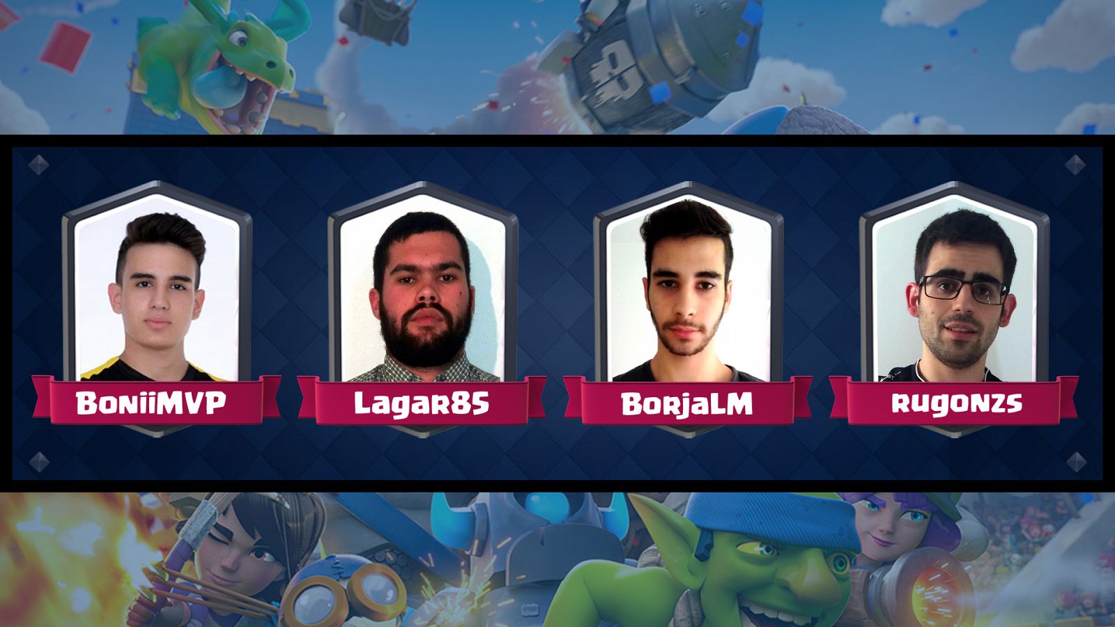 Los ganadores del cuarto clasificatorio de RTVE Clash Royale Championship