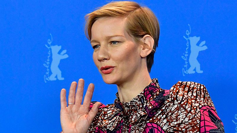 Sandra Hueller, portagonista de In the aisles (In den Gaengen).