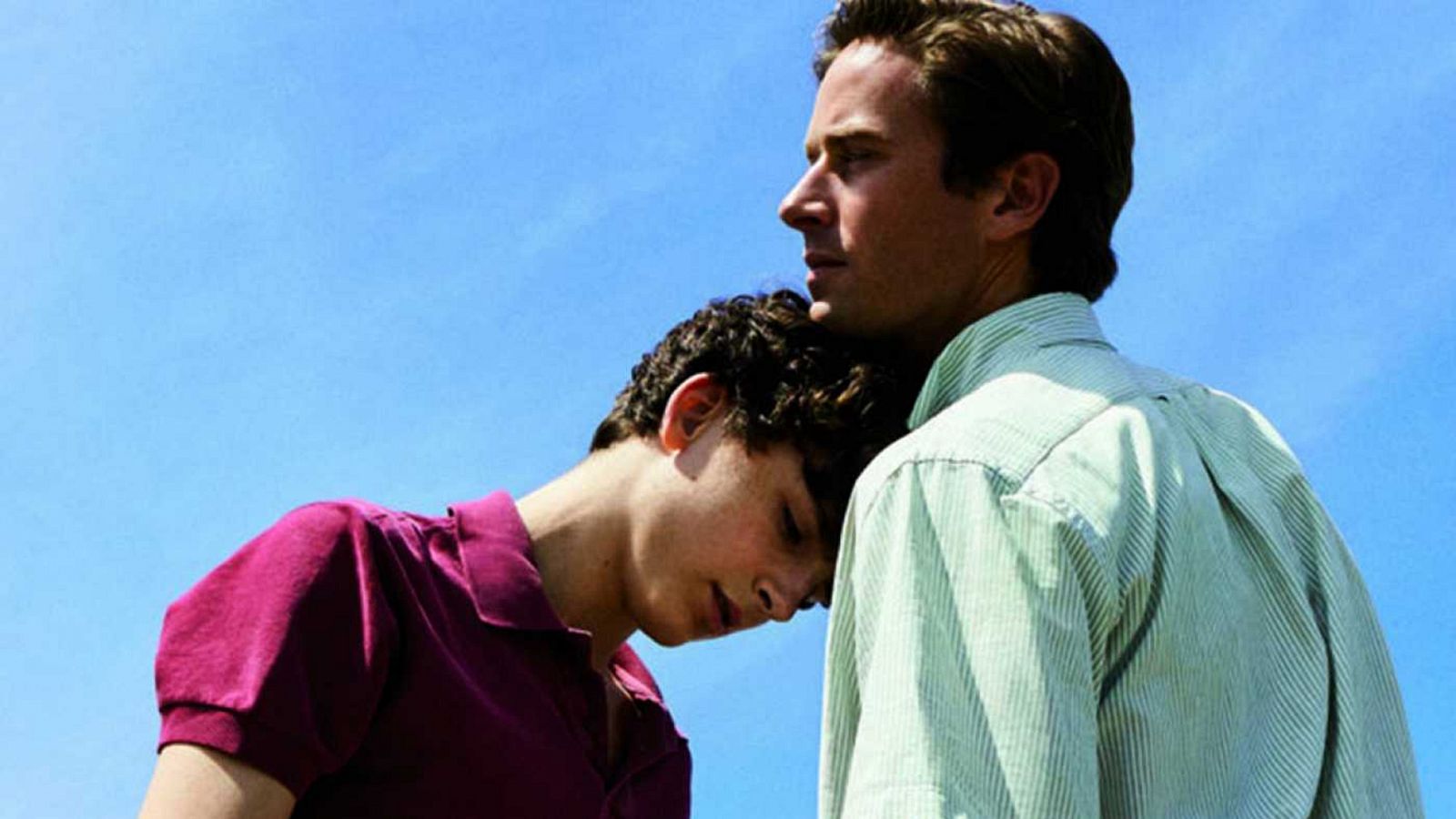 Timothée Chalamet y Armie Hammer en 'Calle me by your name'