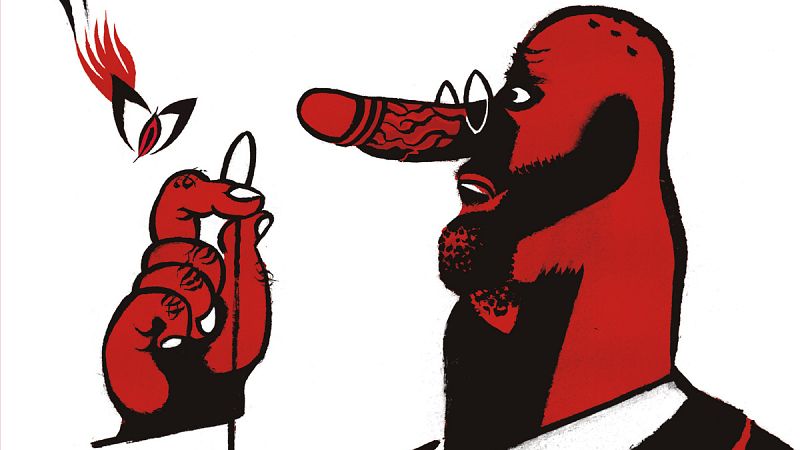 Fragmento de la portada de 'Hazañas eróticas del cuarentón hijoputa'