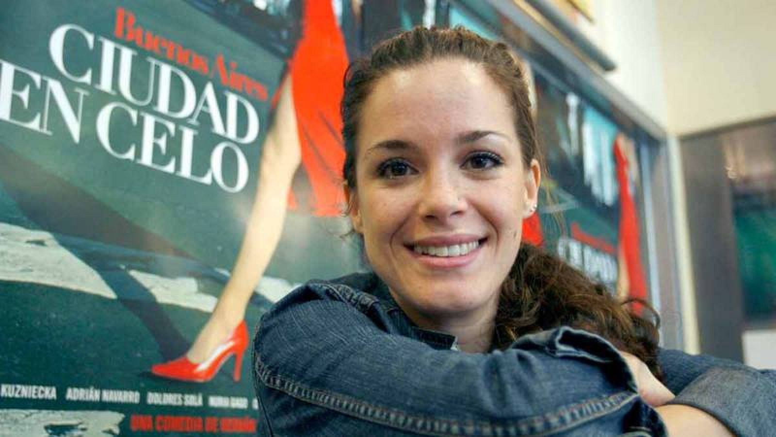 La actriz Nuria Gago durante la presentación en Madrid de la película 'Ciudad en celo'