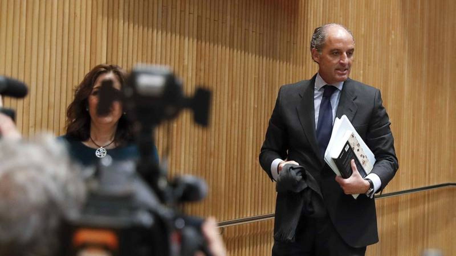 Camps, en la Comisión sobre la presunta financiación ilegal del PP