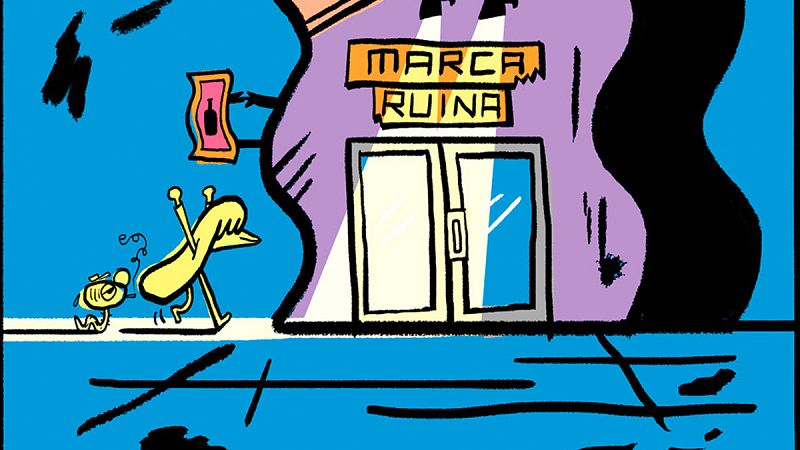 Fragmento de una viñeta de '¡Cuidado que te asesinas!'